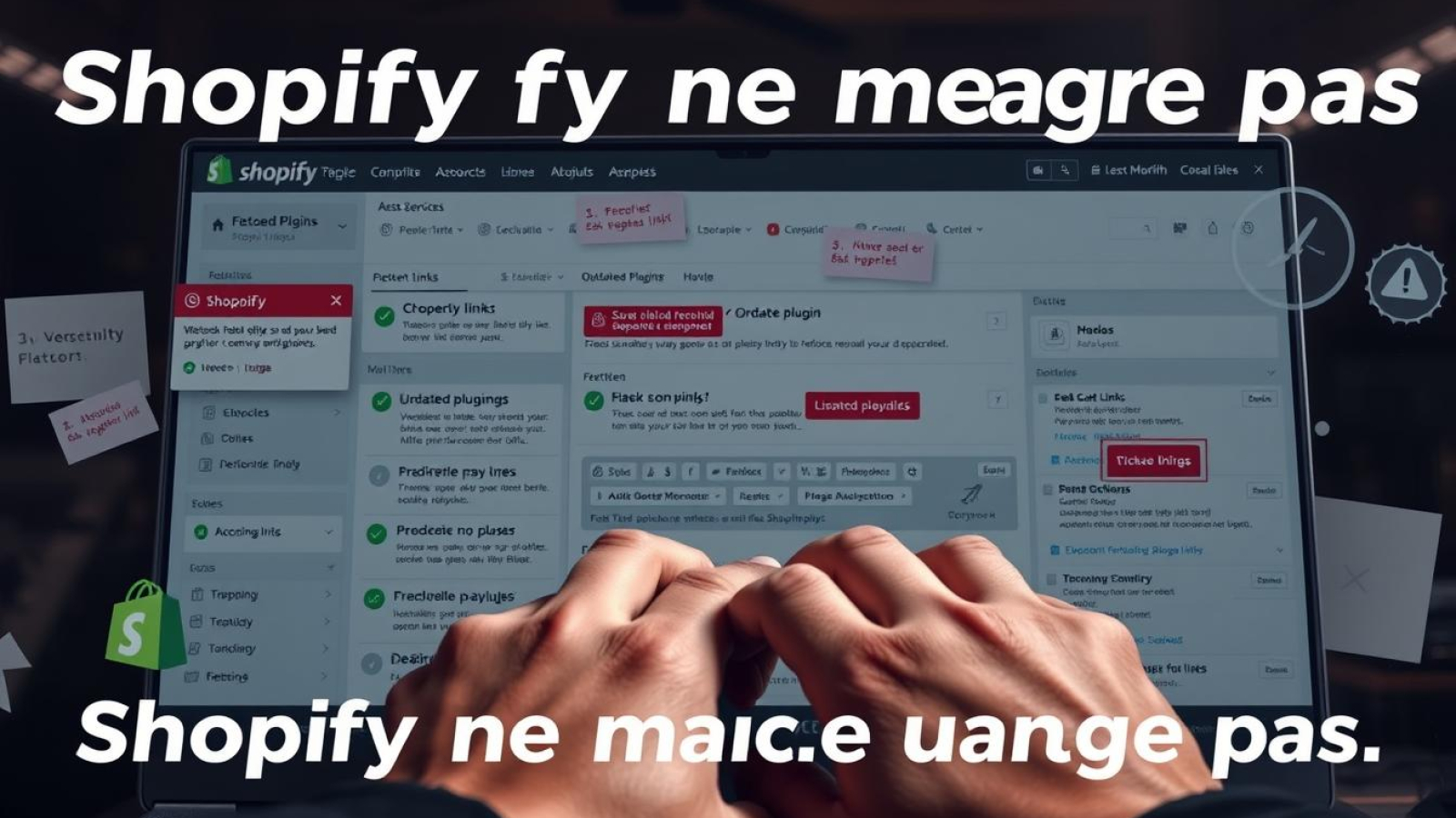 Pourquoi Shopify ne marche pas ?